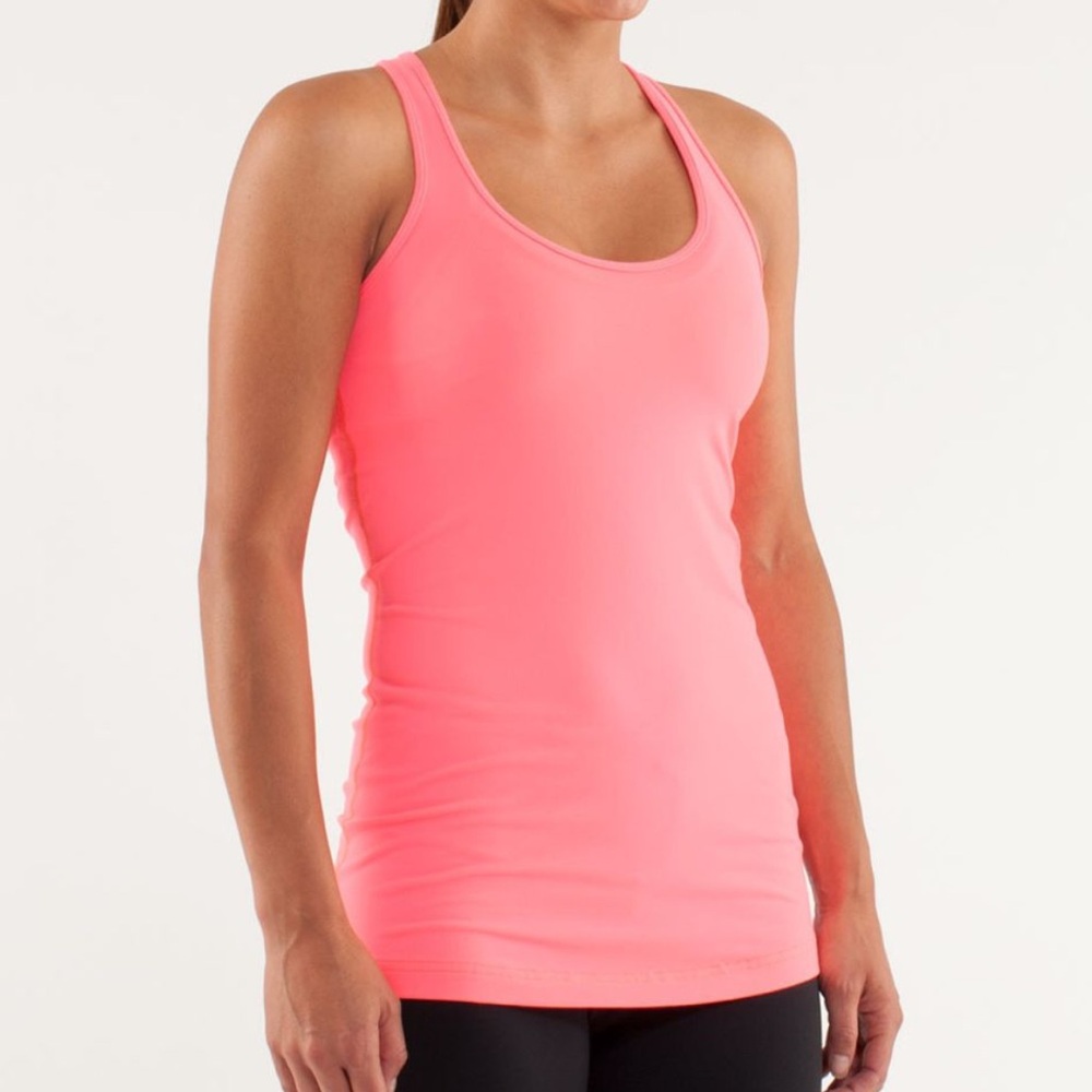 Lululemon Align Hip Length Coral Tank Top